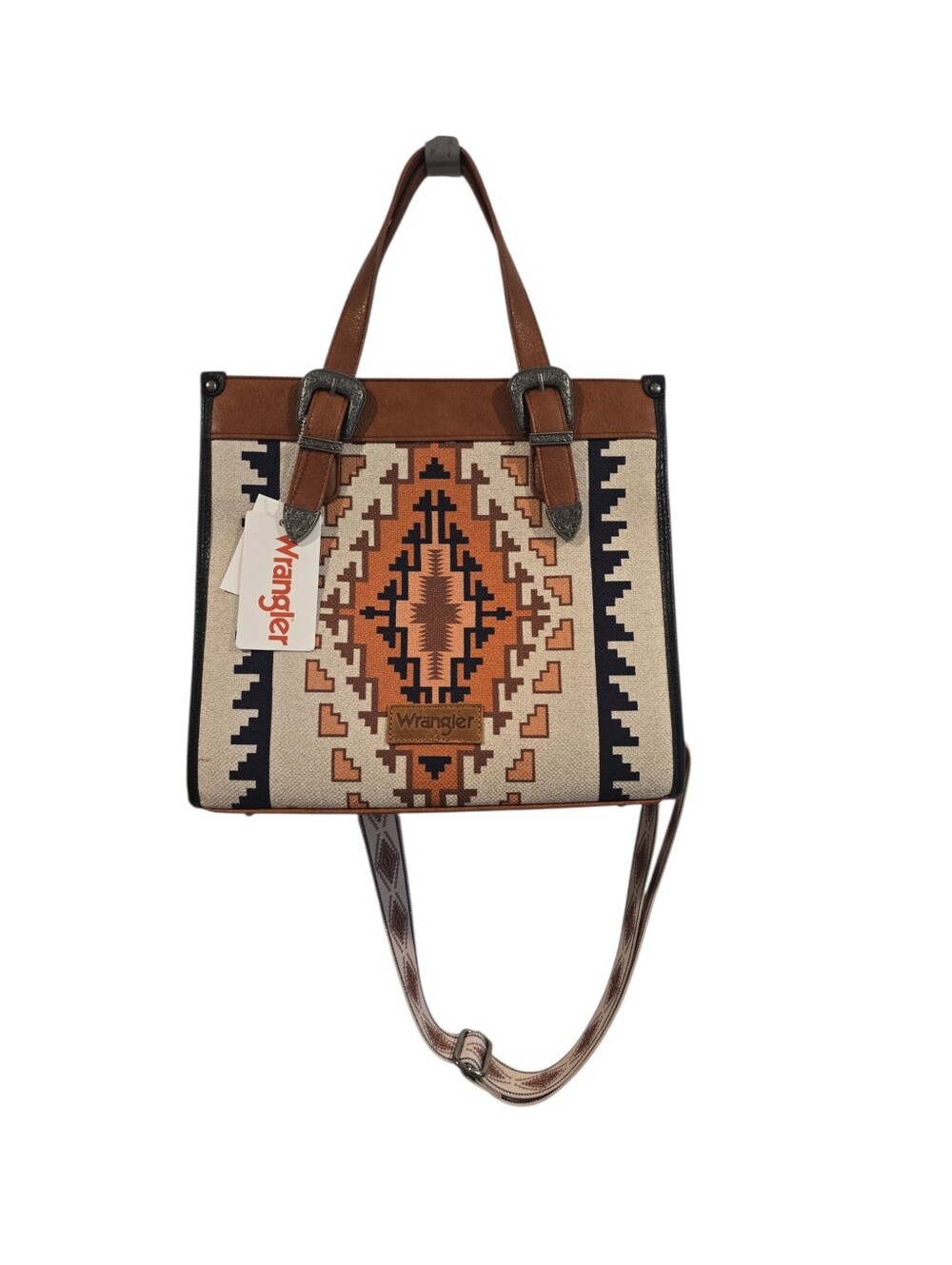 Wrangler NWT Western Tote Crossbody Purse Adjustable Strap Handbag